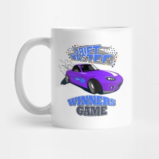 Drift Master Purple Car design Mug
